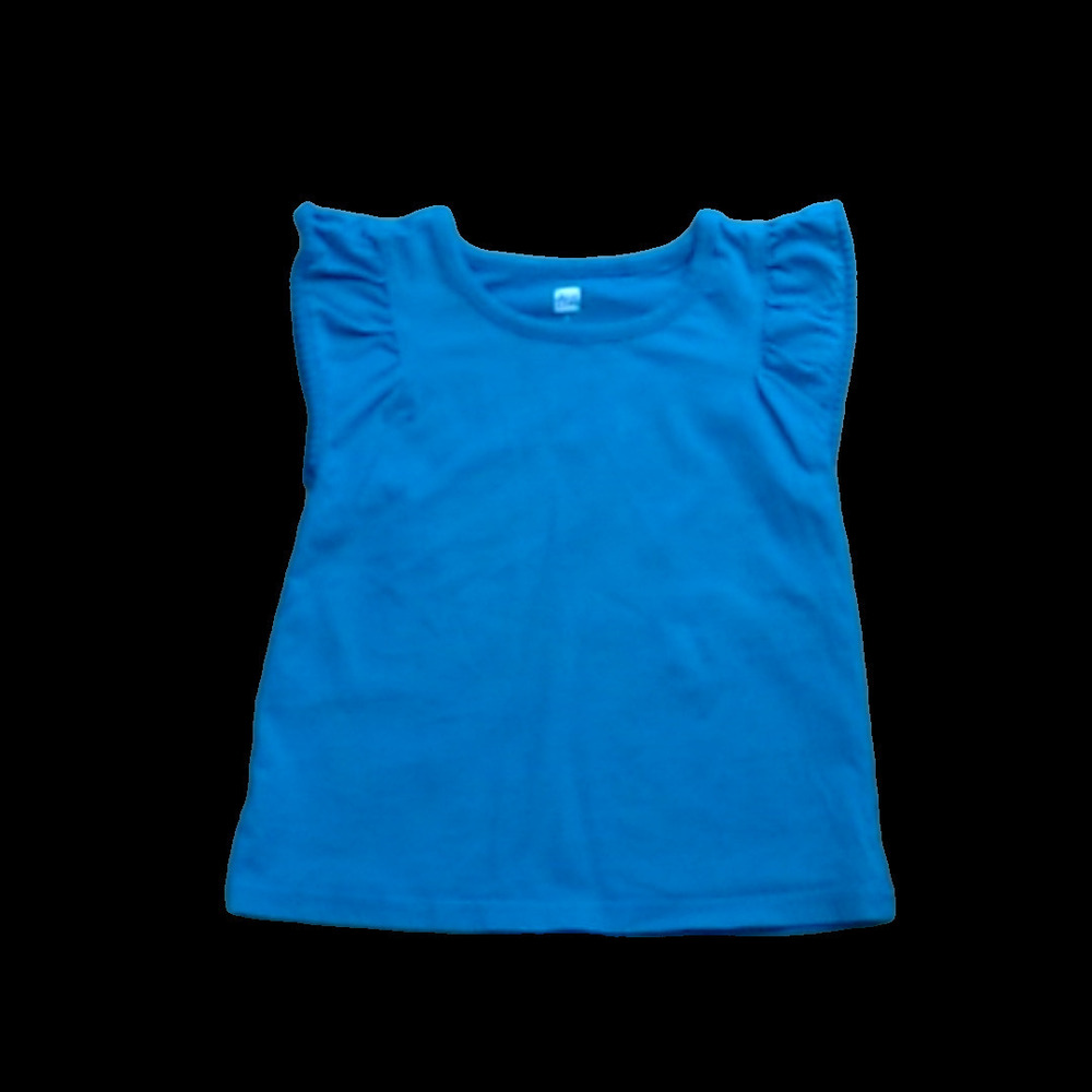 Tea Collection Girls Blue Teal Shirt size: 3T